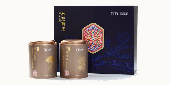 林芝菌寶——有機(jī)松茸、金耳禮盒